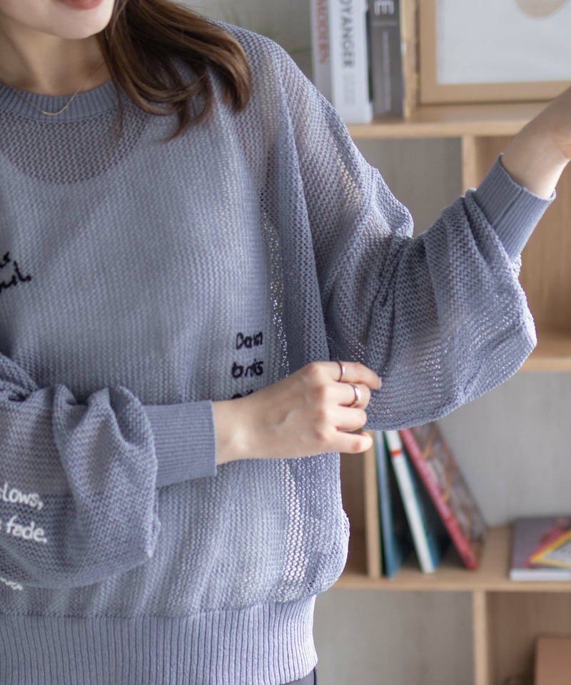 nAvy  ランダム刺繍プルオーバー レディース商品画像-5