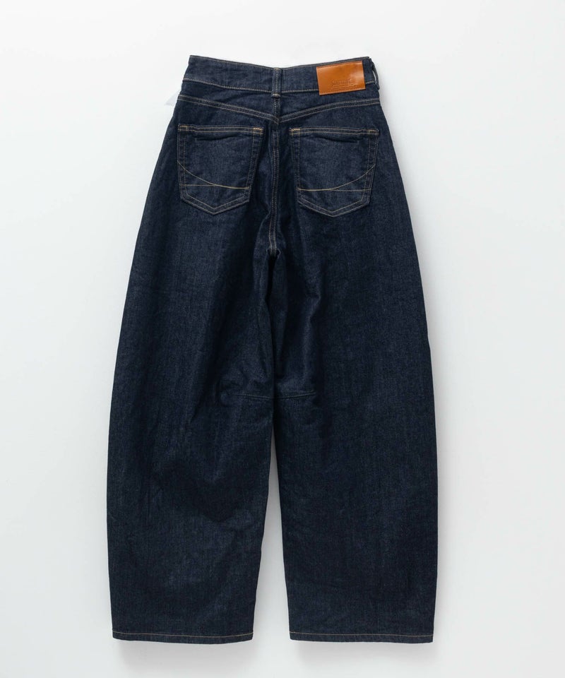 SOMETHING  HANA タックカーブデニムパンツ レディース商品画像-9