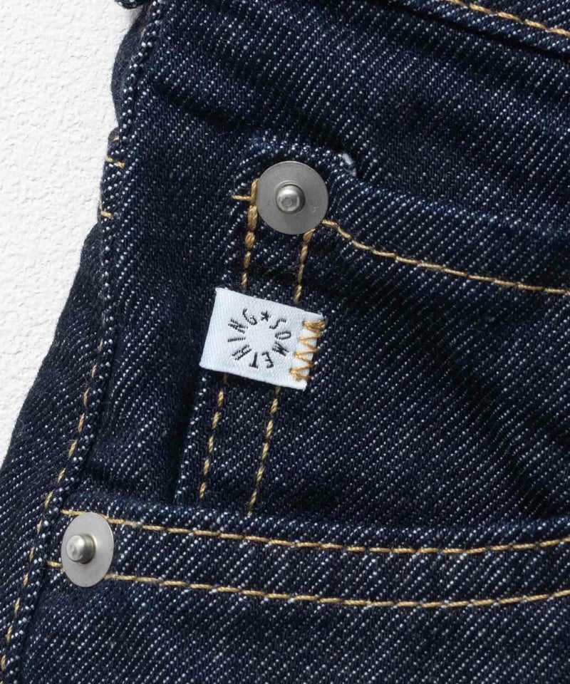 SOMETHING HANA タックカーブデニムパンツ レディース商品画像-17