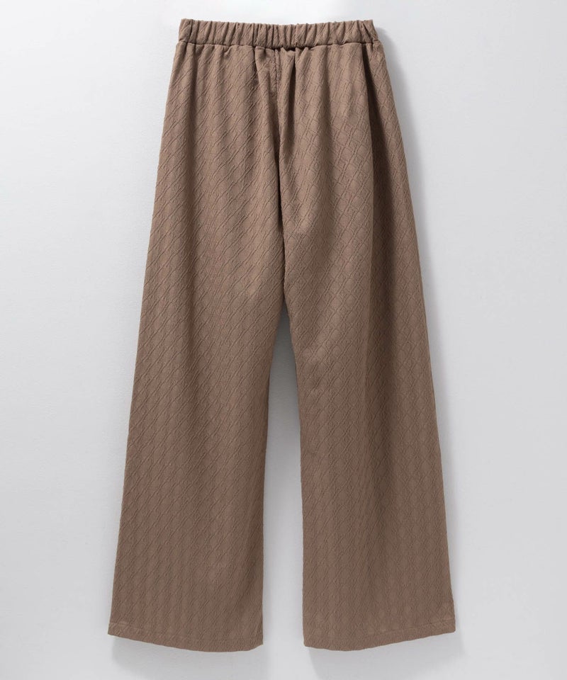 Howdy Marie ジャガードセミワイドパンツ レディース商品画像-14