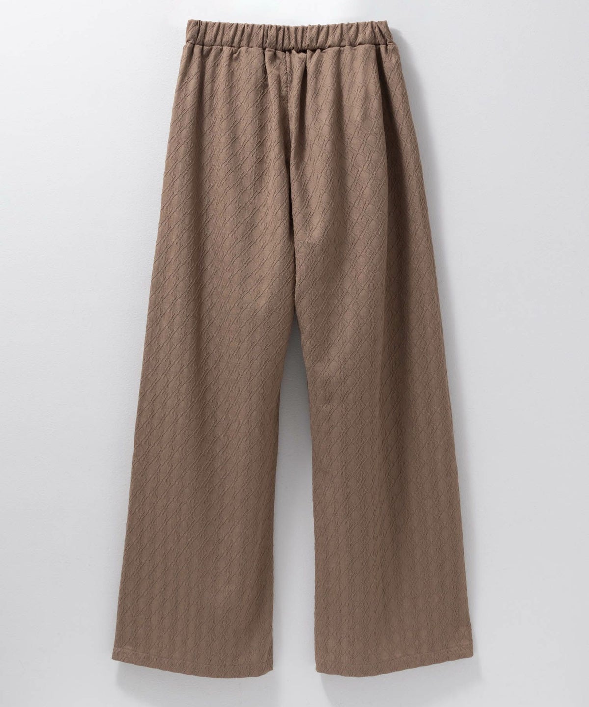 Howdy Marie ジャガードセミワイドパンツ レディース