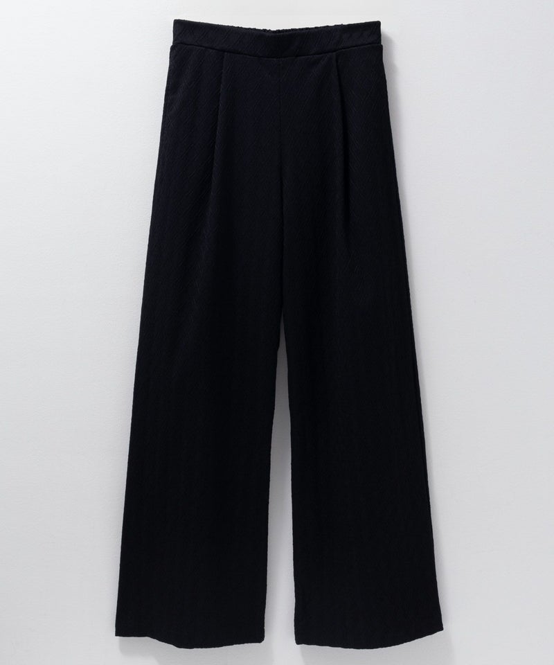 Howdy Marie ジャガードセミワイドパンツ レディース商品画像-15