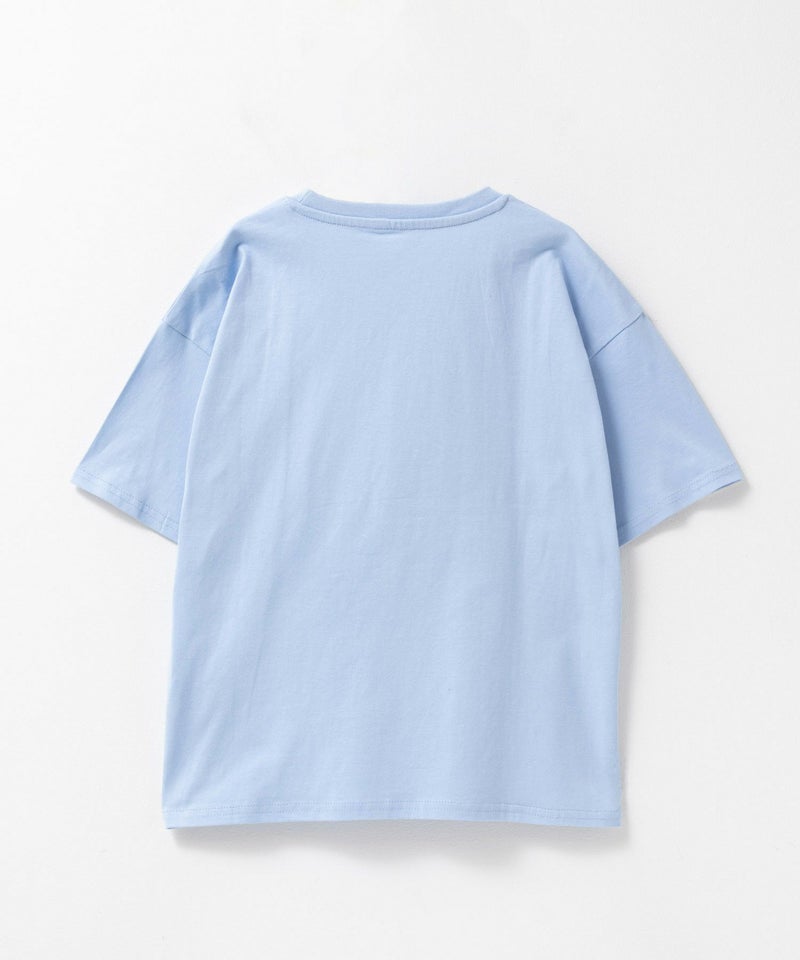 T-GRAPHICS  ビッグシルエット パロディ半袖Tシャツ キッズ メール便 対応商品商品画像-4