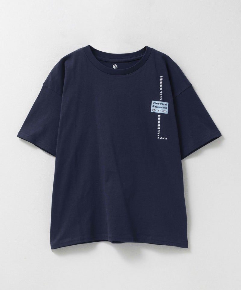 T-GRAPHICS グラフィックプリント半袖Tシャツ キッズ メール便 対応商品商品画像-3