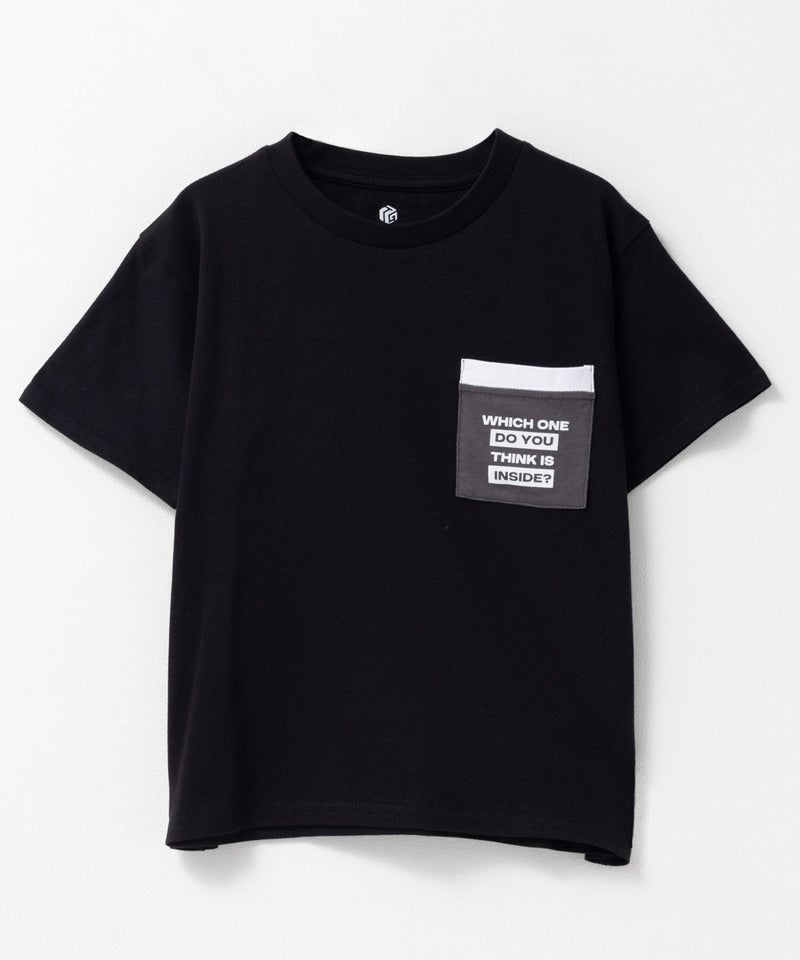 T-GRAPHICS  ポケット付きグラフィック半袖Tシャツ キッズ メール便 対応商品商品画像-1