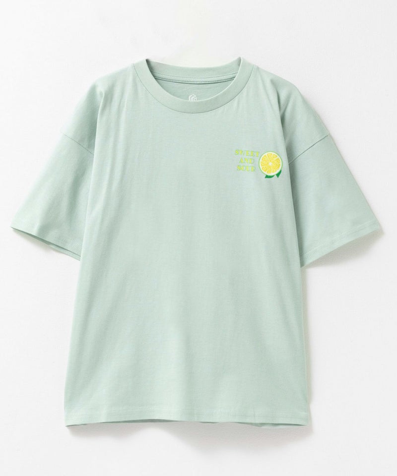 T-GRAPHICS  ビッグシルエット スイーツ柄半袖Tシャツ キッズ メール便 対応商品商品画像-1