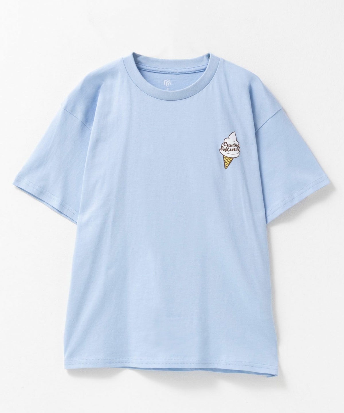 T-GRAPHICS ビッグシルエット スイーツ柄半袖Tシャツ キッズ ネコポス 対応商品