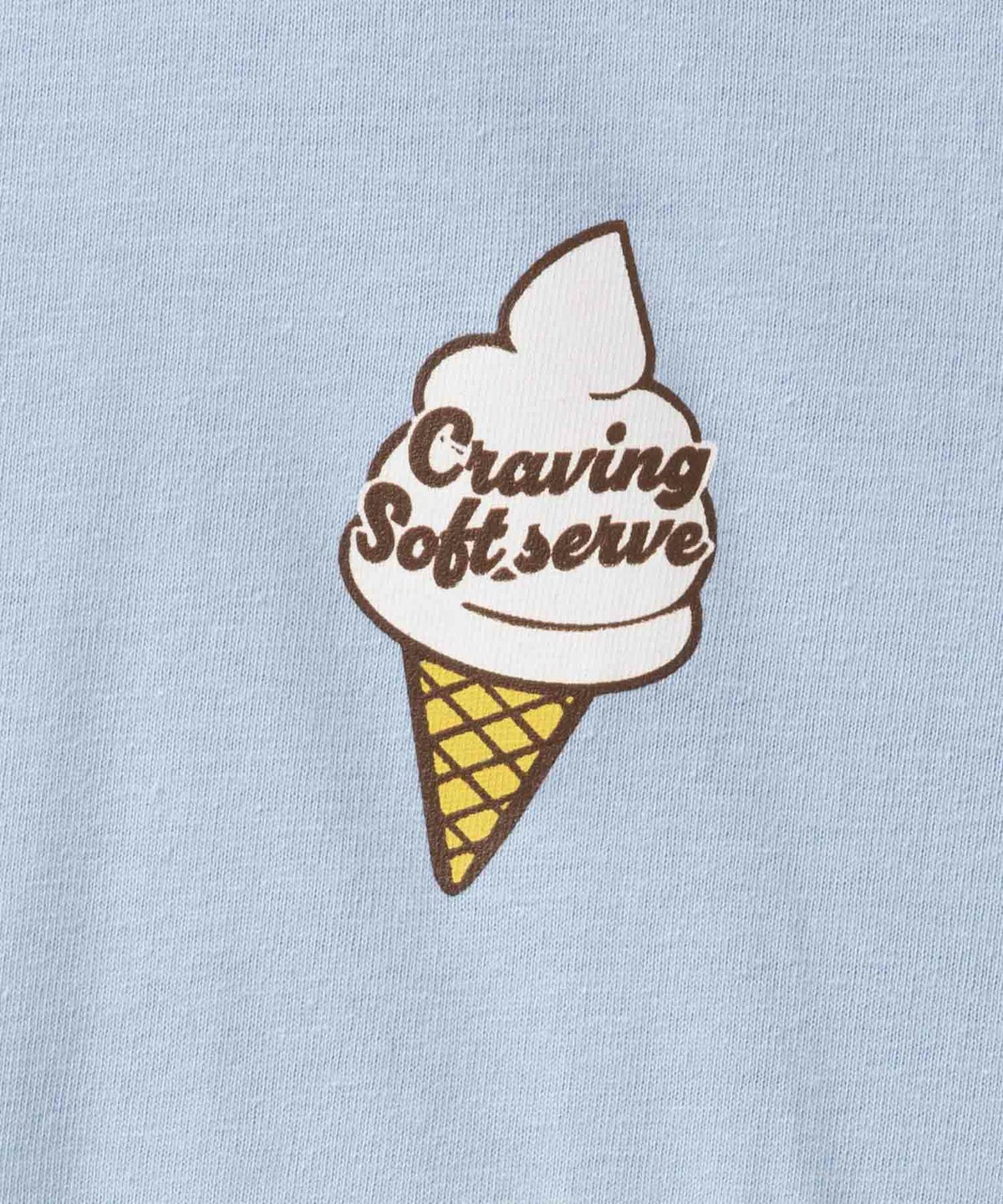 T-GRAPHICS ビッグシルエット スイーツ柄半袖Tシャツ キッズ ネコポス 対応商品