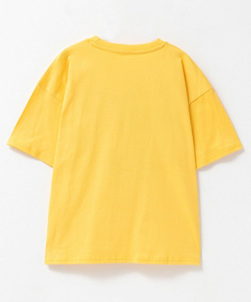 T-GRAPHICS ビッグシルエット フード柄半袖Tシャツ キッズ メール便 対応商品商品画像-2