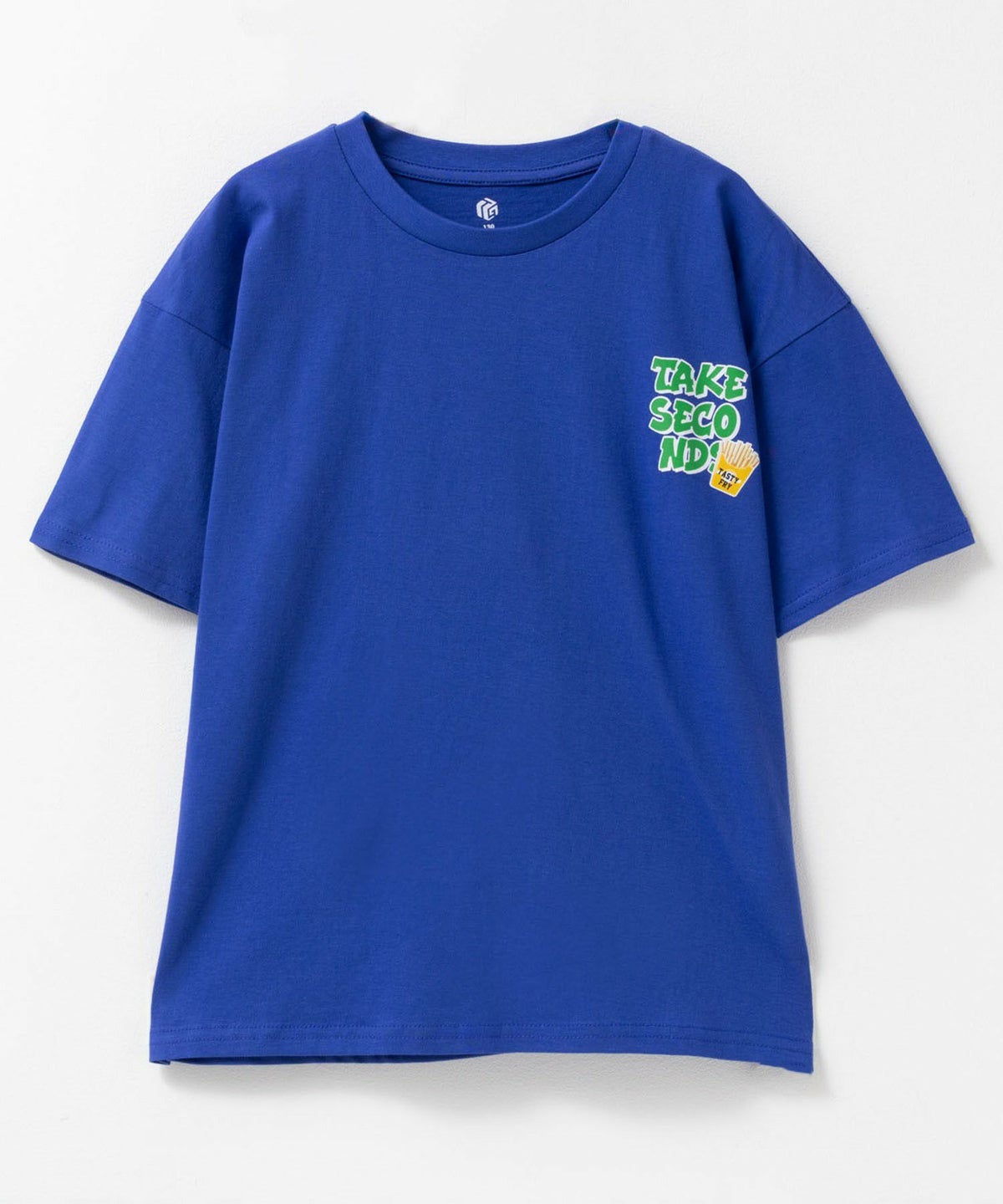 T-GRAPHICS ビッグシルエット フード柄半袖Tシャツ キッズ ネコポス 対応商品