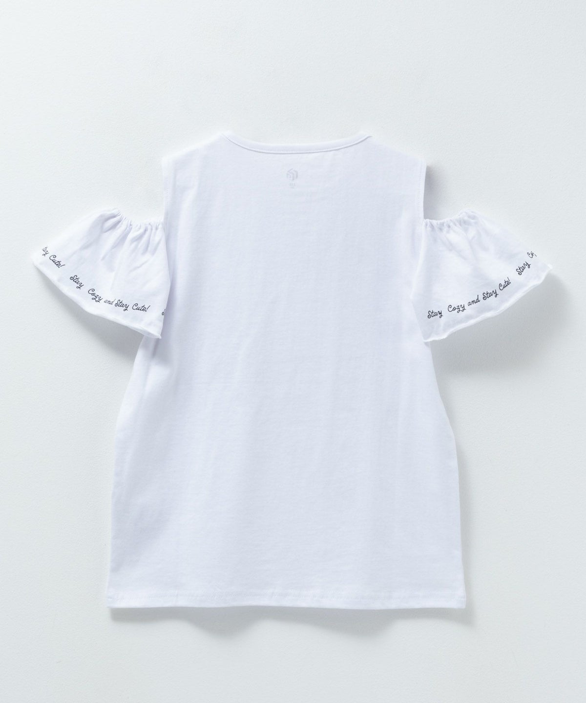 T-GRAPHICS 肩開きデザインプリント半袖Tシャツ キッズ ネコポス 対応商品