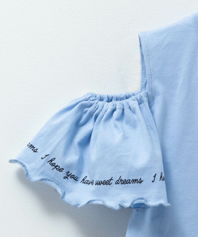 T-GRAPHICS  肩開きデザインプリント半袖Tシャツ キッズ メール便 対応商品商品画像-11