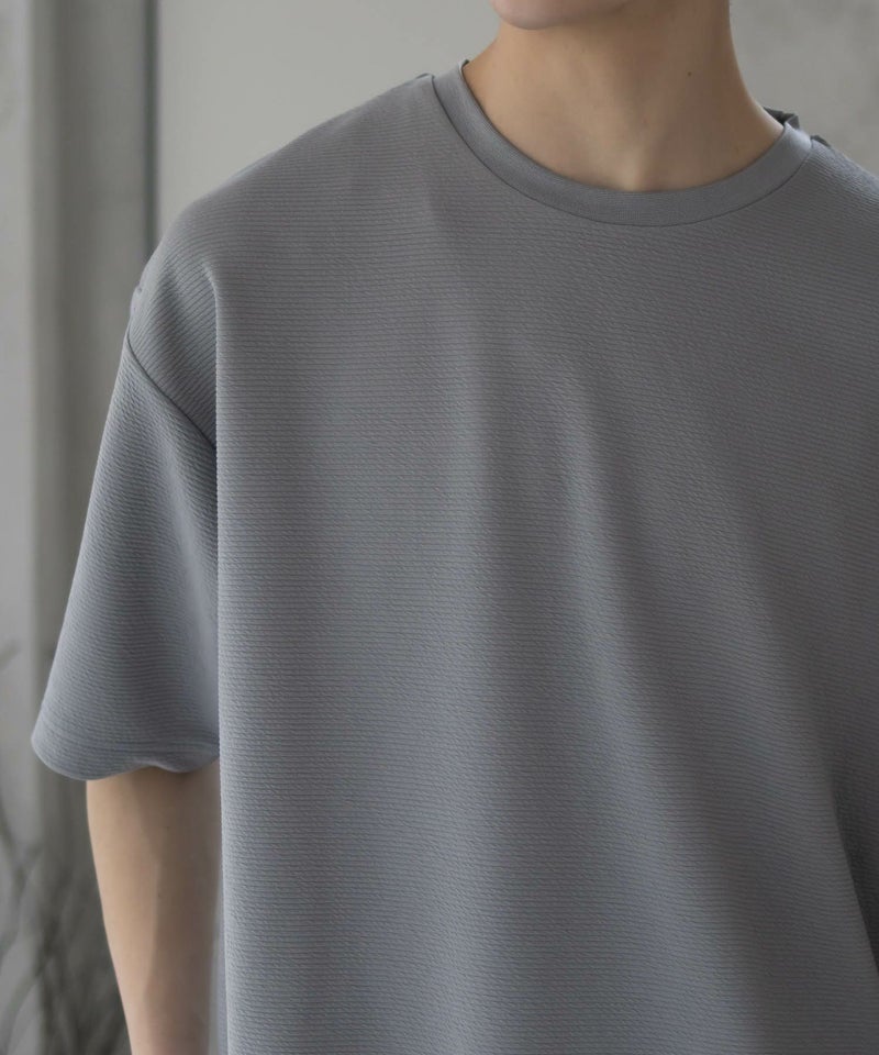 URBAN COLLECTION AIR Smoosy ドライリップル 無地テーパードTシャツ メンズ メール便 対応商品商品画像-12