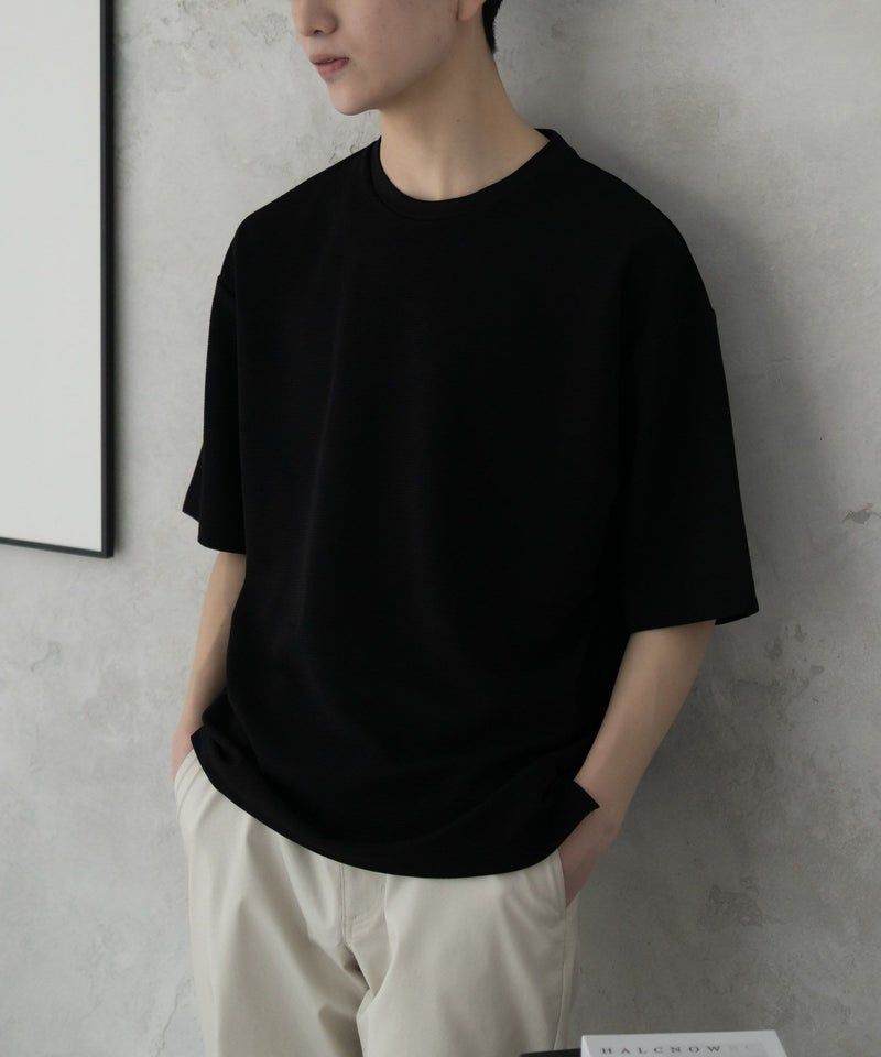 URBAN COLLECTION AIR Smoosy ドライリップル 無地テーパードTシャツ メンズ メール便 対応商品商品画像-16