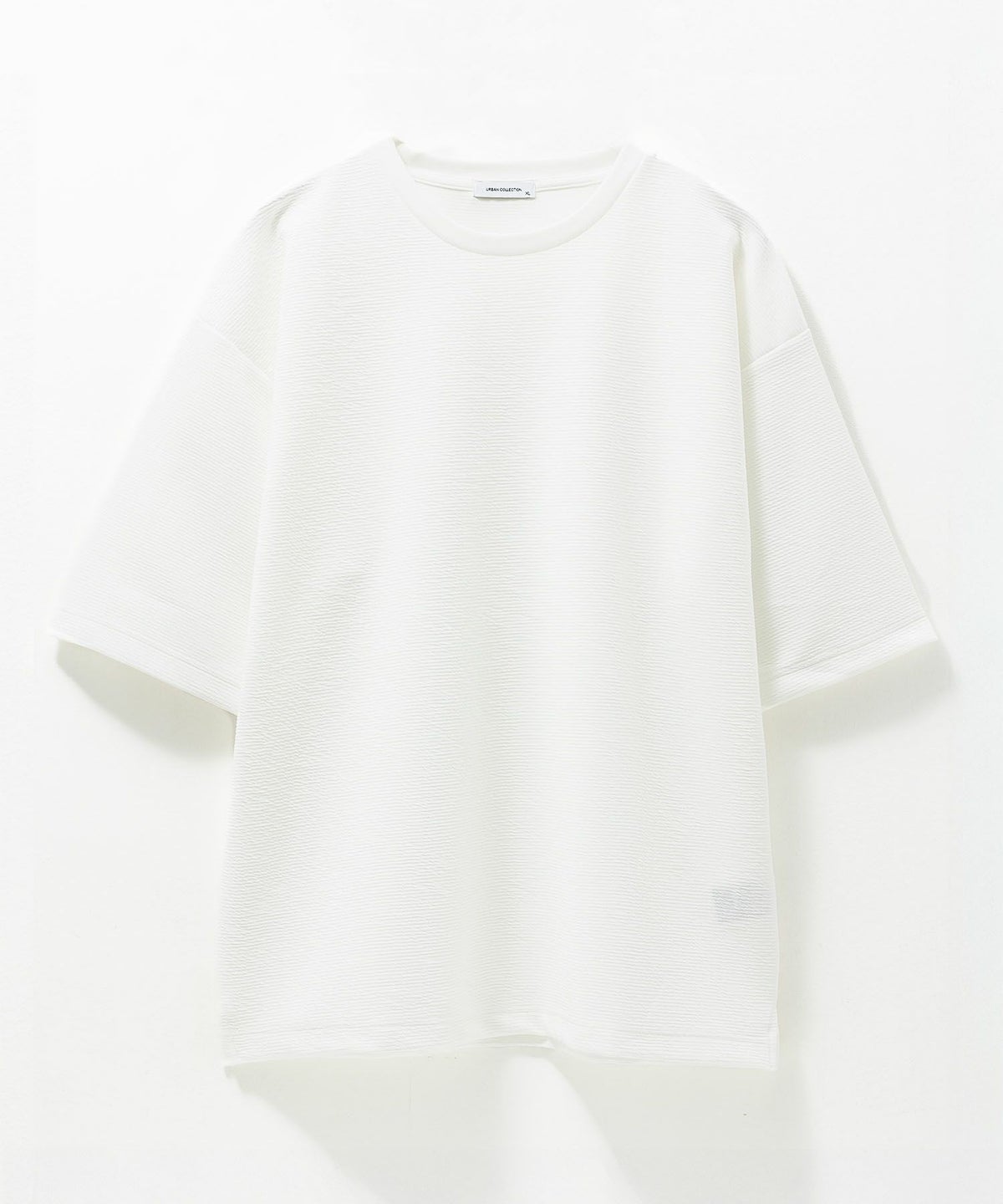 URBAN COLLECTION AIR Smoosy ドライリップル 無地テーパードTシャツ メンズ ネコポス 対応商品