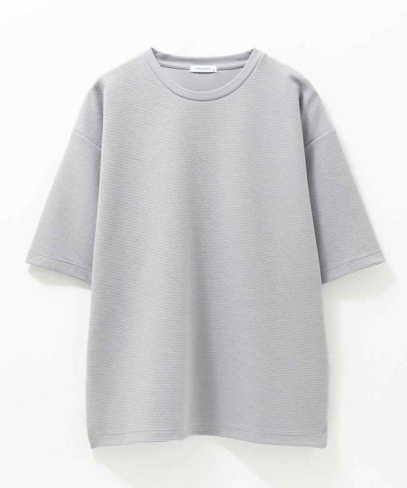 URBAN COLLECTION AIR Smoosy ドライリップル 無地テーパードTシャツ メンズ メール便 対応商品商品画像-25