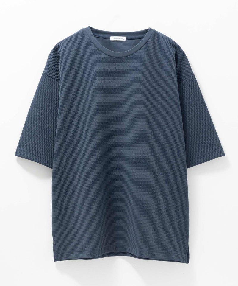 URBAN COLLECTION AIR Smoosy ドライリップル 無地テーパードTシャツ メンズ メール便 対応商品商品画像-29