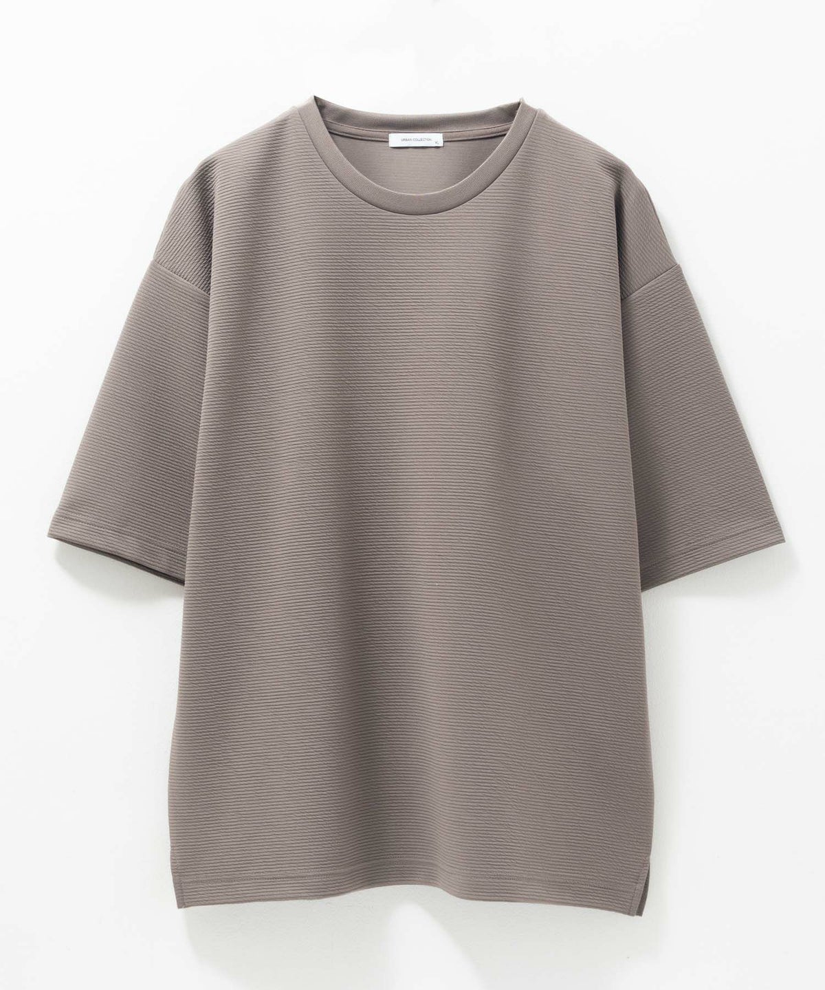 URBAN COLLECTION AIR Smoosy ドライリップル 無地テーパードTシャツ メンズ ネコポス 対応商品