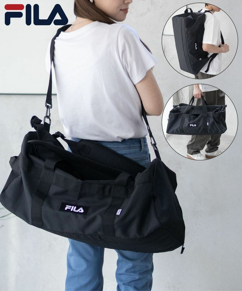 [期間限定価格]大容量 FILA 3WAYボストンバッグ 大容量 商品画像-1