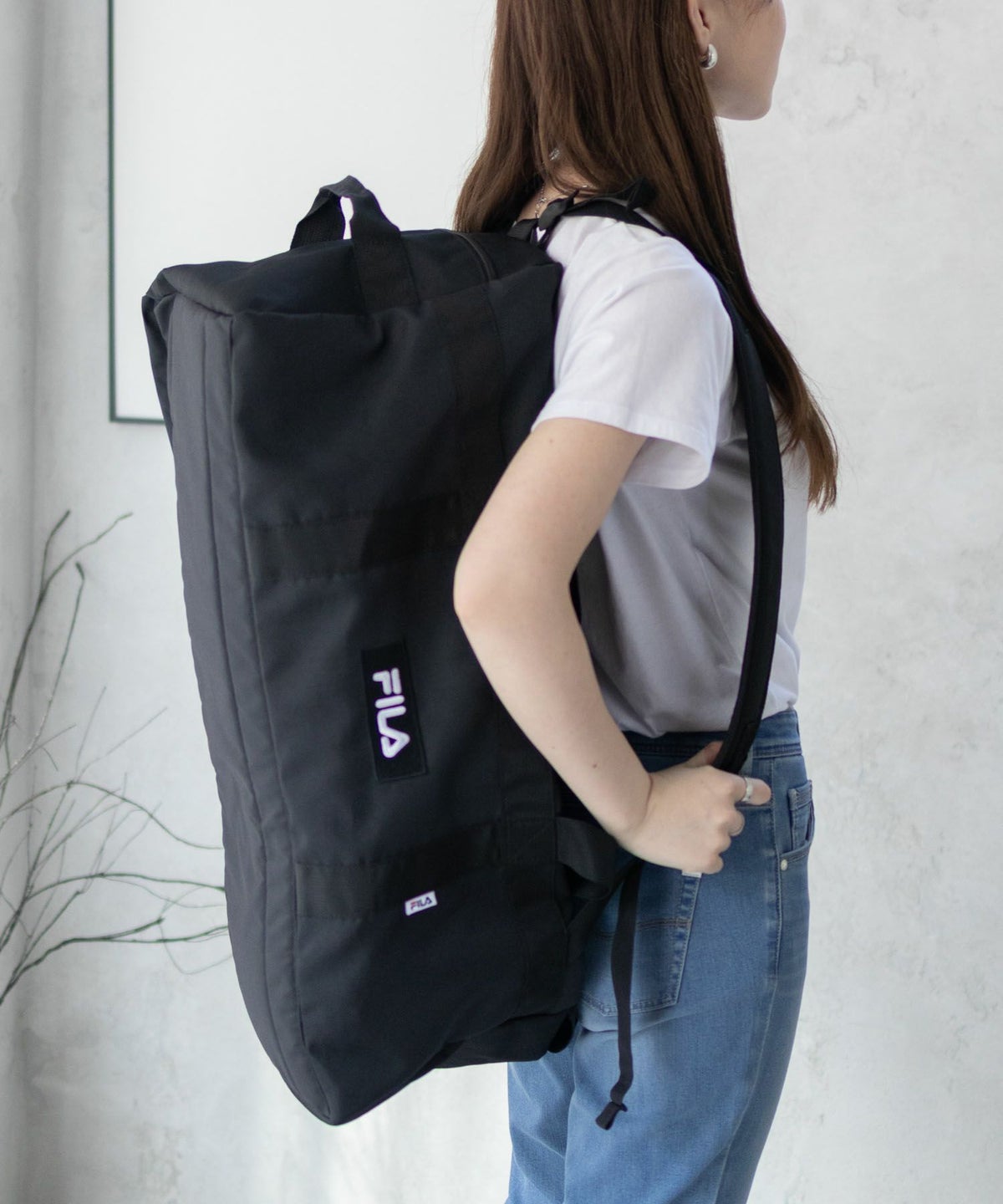 大容量 FILA 3WAYボストンバッグ