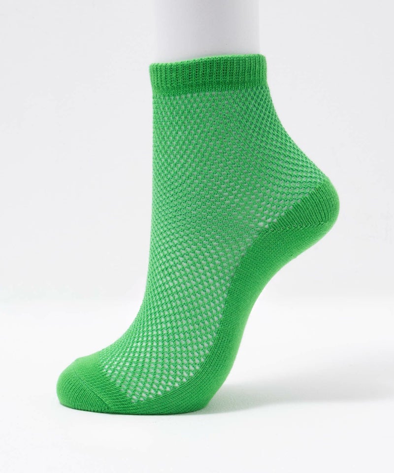 NAVY クォーターソックス ビッグメッシュ レディース商品画像-4