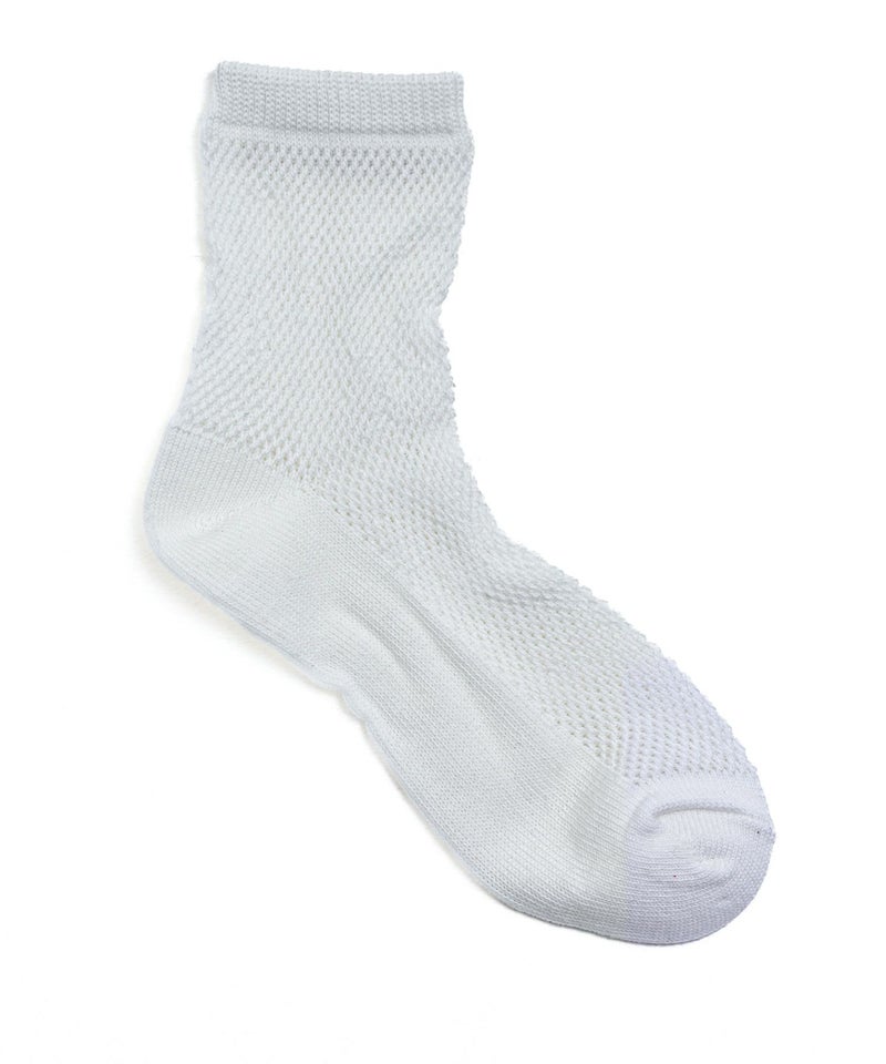 NAVY  クォーターソックス ビッグメッシュ レディース商品画像-11