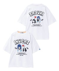 QUASH×hoppe サッカサマいろはTシャツ メンズ ネコポス 対応商品