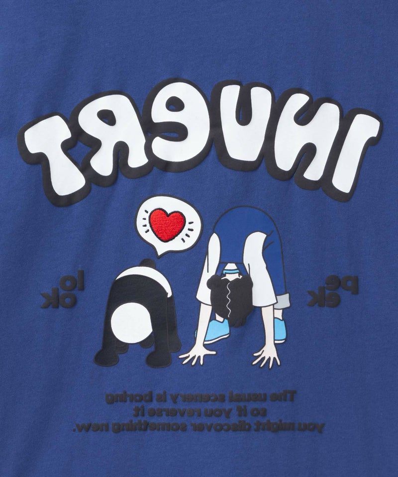 QUASH×hoppe サッカサマいろはTシャツ メンズ メール便 対応商品商品画像-10