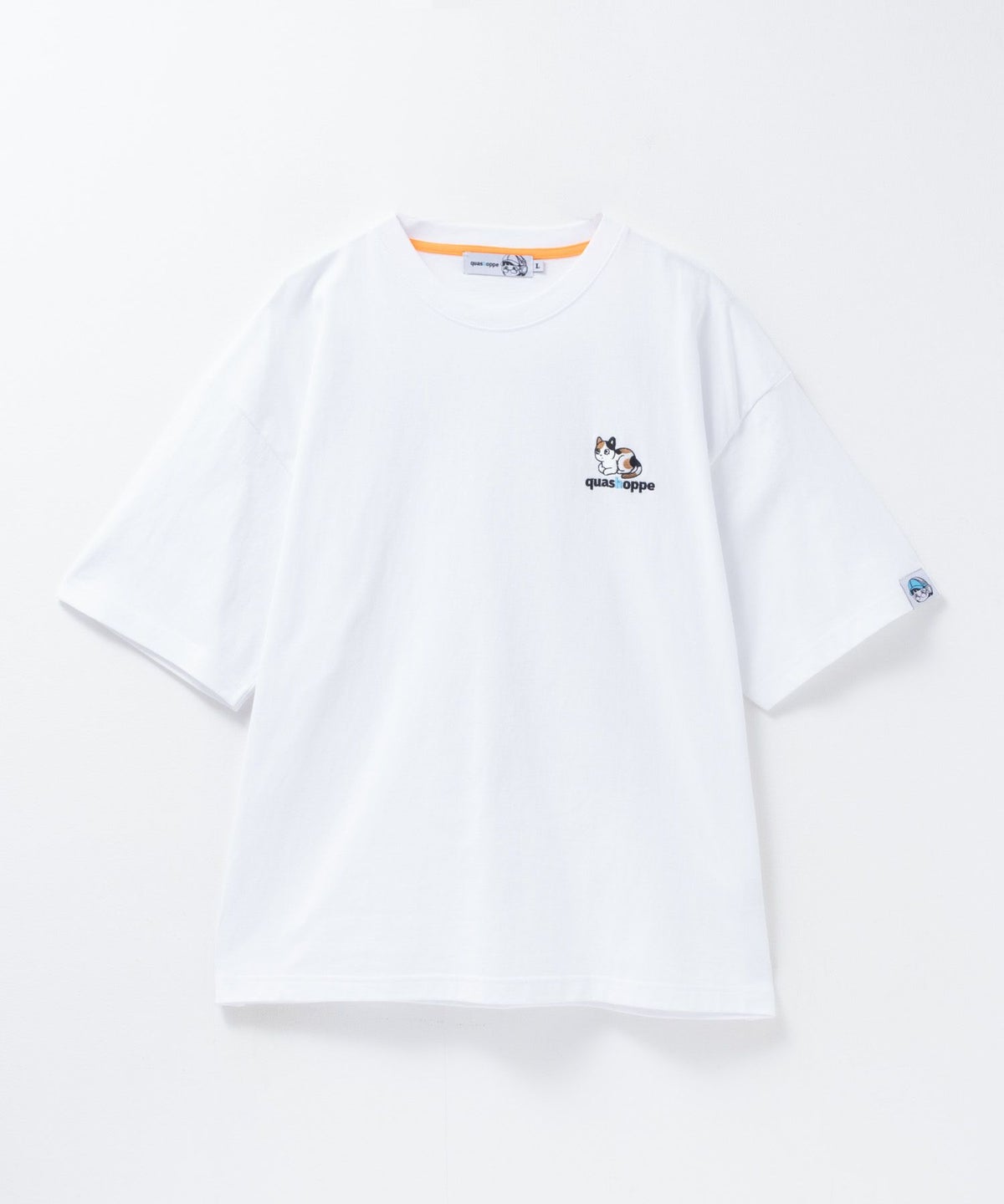 QUASH×hoppe サッカサマいろはTシャツ メンズ ネコポス 対応商品
