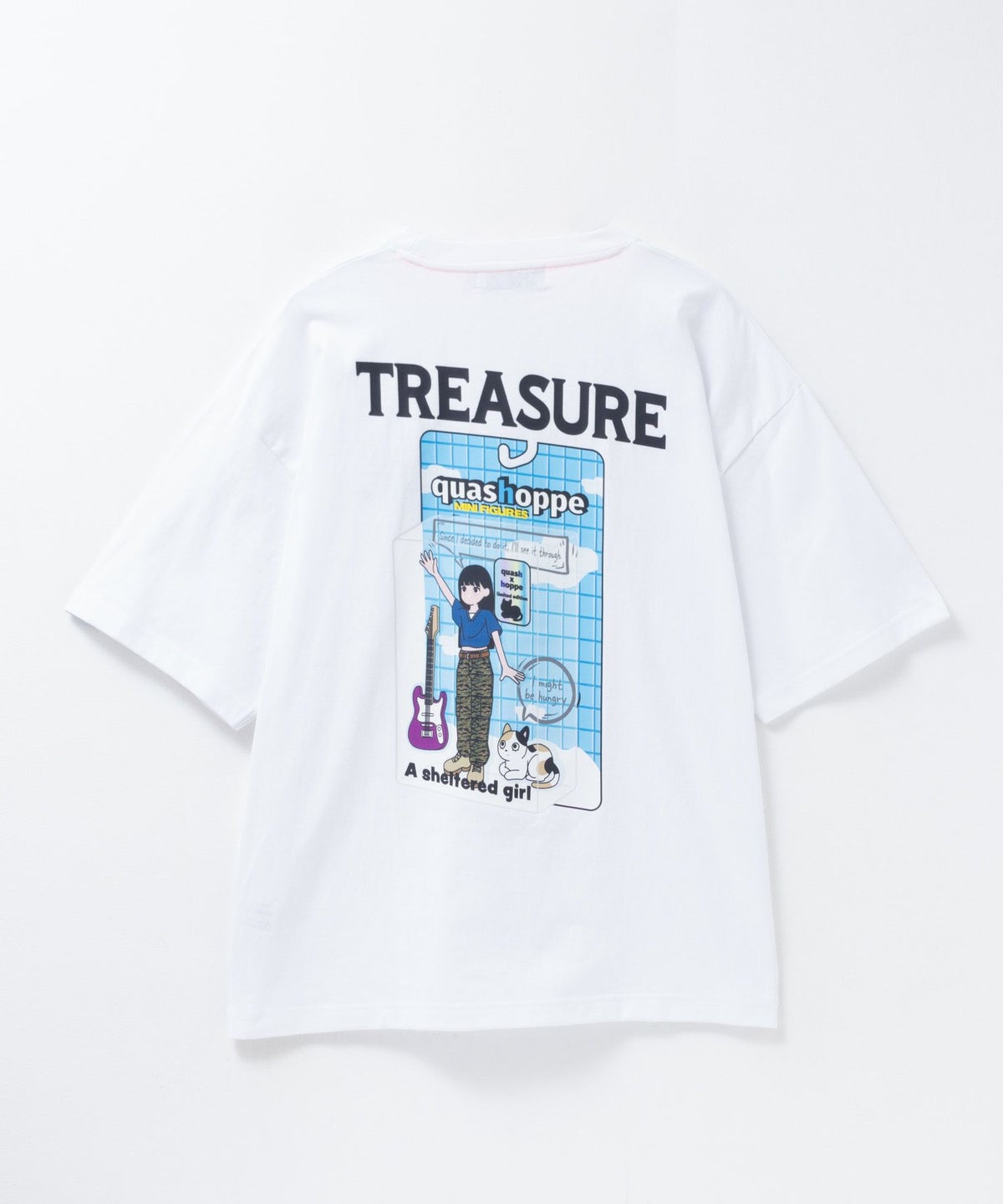 QUASH×hoppe サッカサマいろはTシャツ メンズ ネコポス 対応商品