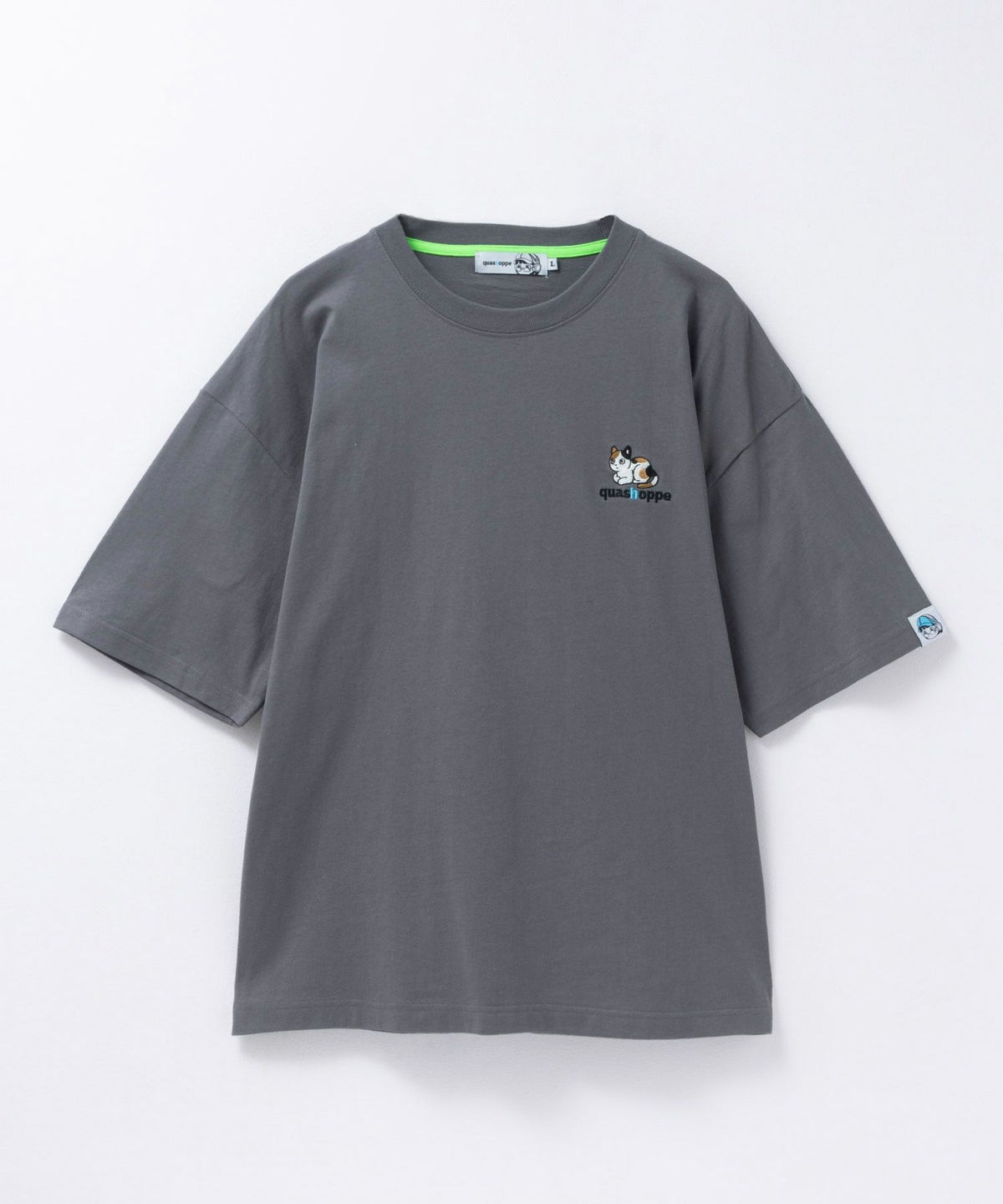 QUASH×hoppe サッカサマいろはTシャツ メンズ ネコポス 対応商品