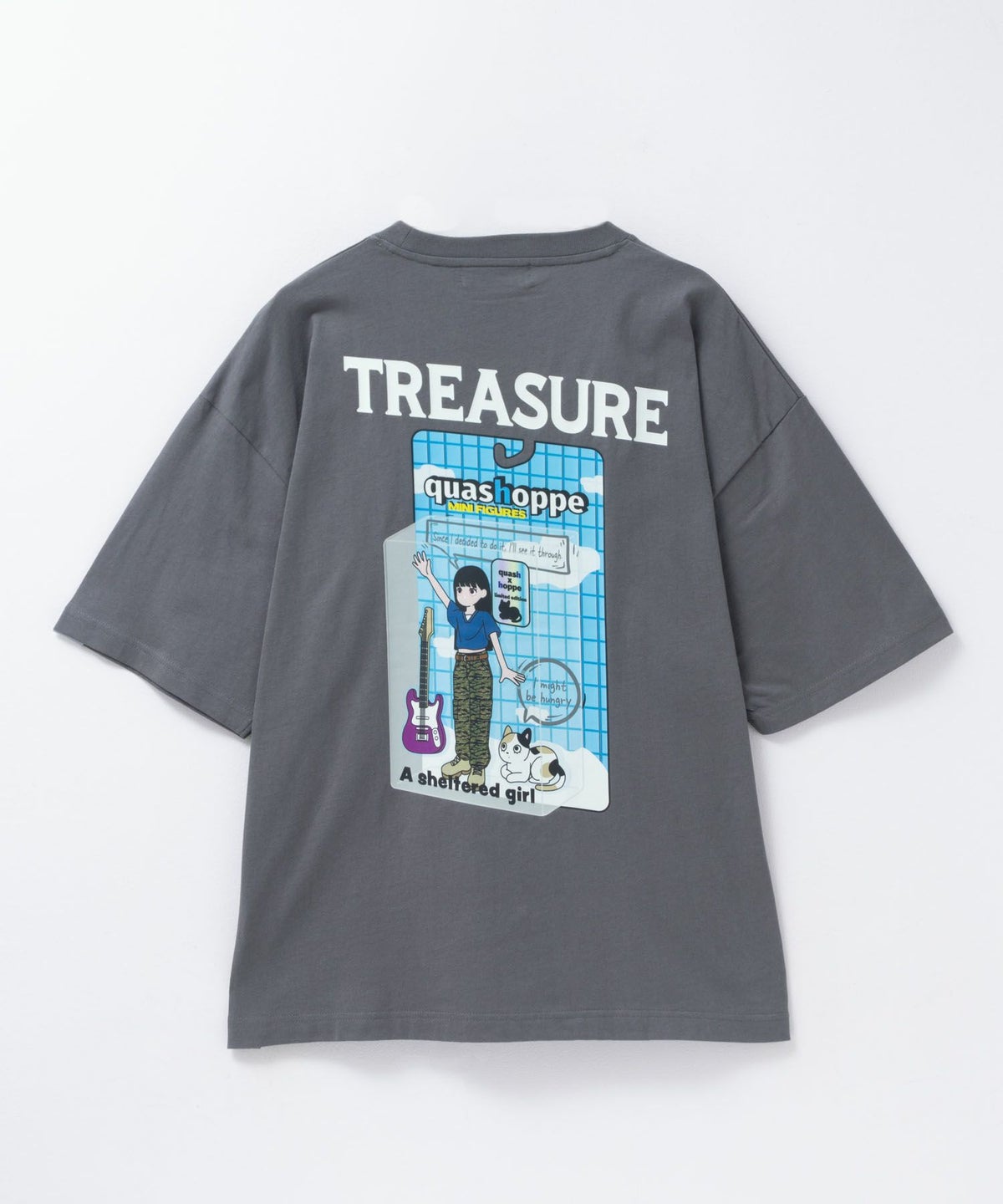 QUASH×hoppe サッカサマいろはTシャツ メンズ ネコポス 対応商品