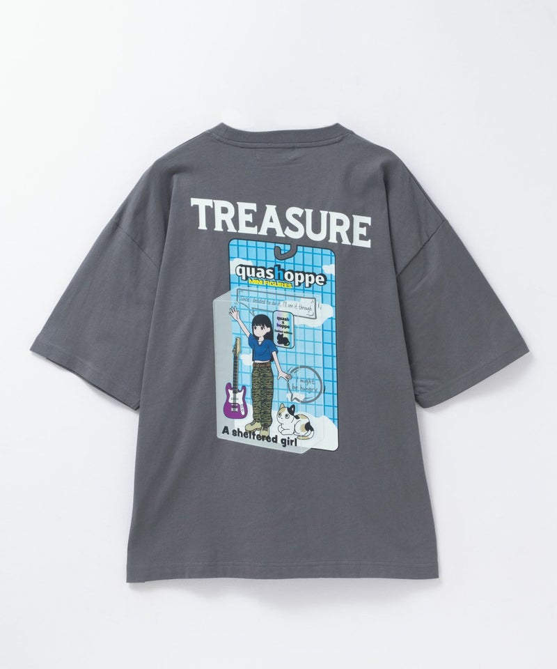 QUASH×hoppe サッカサマいろはTシャツ メンズ メール便 対応商品商品画像-6