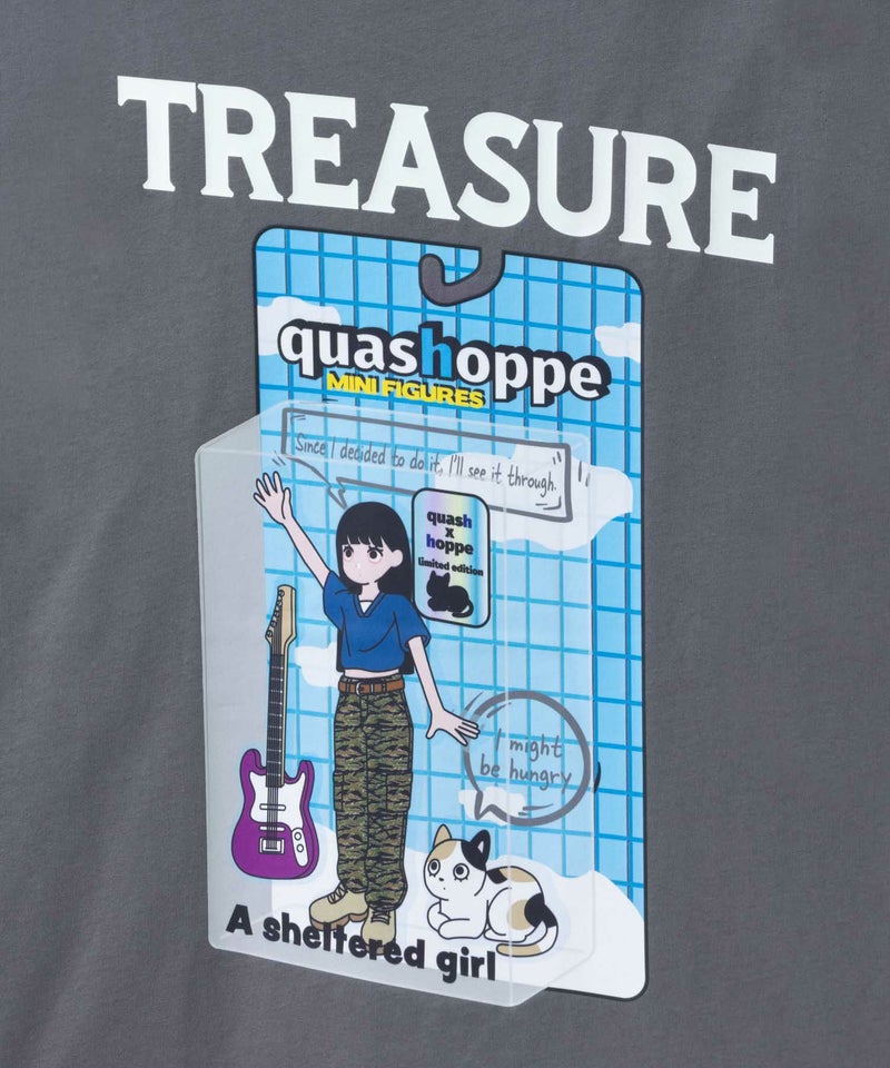 QUASH×hoppe サッカサマいろはTシャツ メンズ メール便 対応商品商品画像-10