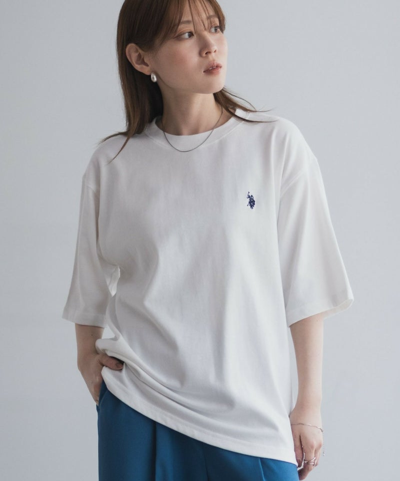 U.S. POLO ASSN.  ワンポイントクルーネックTシャツ メンズ メール便 対応商品商品画像-1