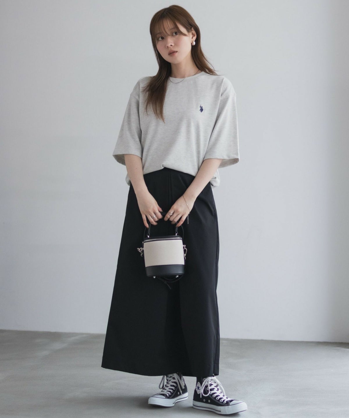 U.S. POLO ASSN. ワンポイントクルーネックTシャツ メンズ ネコポス 対応商品