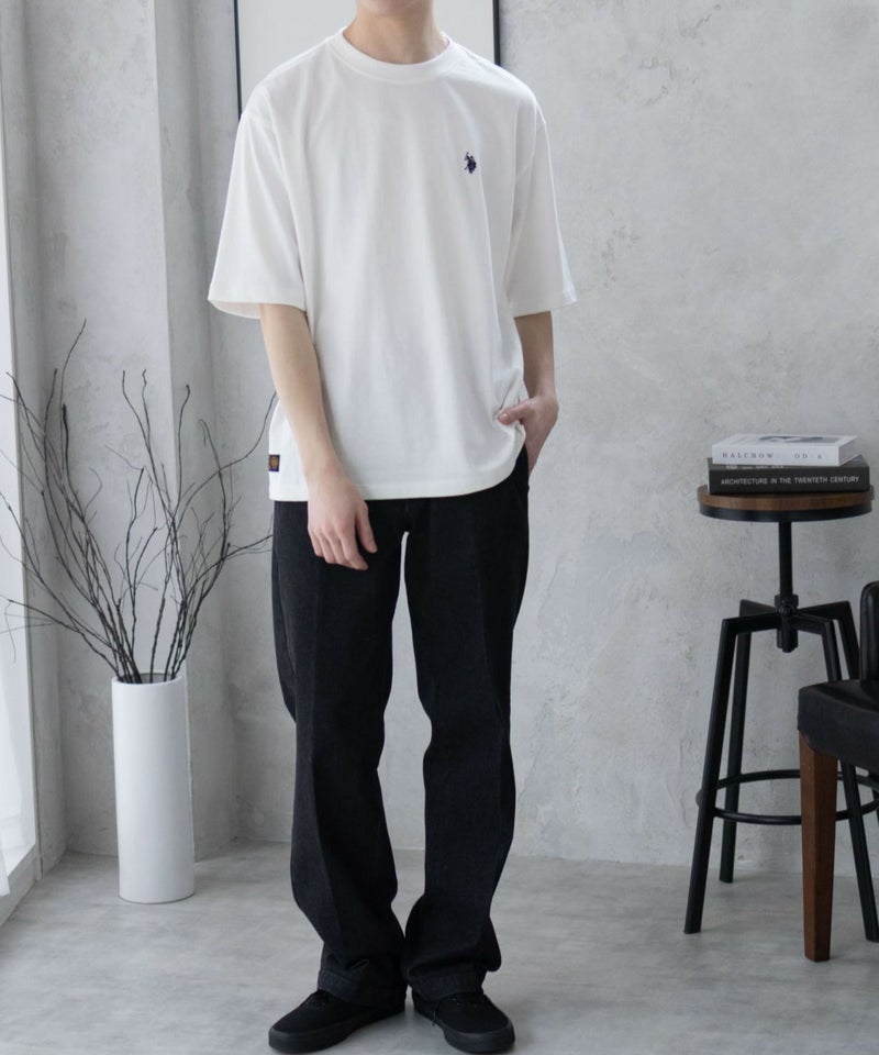 U.S. POLO ASSN. ワンポイントクルーネックTシャツ メンズ メール便 対応商品商品画像-22