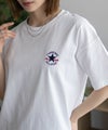 CONVERSE  ワンポイントパッチ刺繍Tシャツ レディース メール便 対応商品商品サムネイル-2