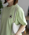 CONVERSE ワンポイントパッチ刺繍Tシャツ レディース メール便 対応商品商品サムネイル-6