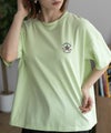 CONVERSE ワンポイントパッチ刺繍Tシャツ レディース メール便 対応商品商品サムネイル-7