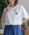 CONVERSE ワンポイントパッチ刺繍Tシャツ レディース メール便 対応商品商品サムネイル-11