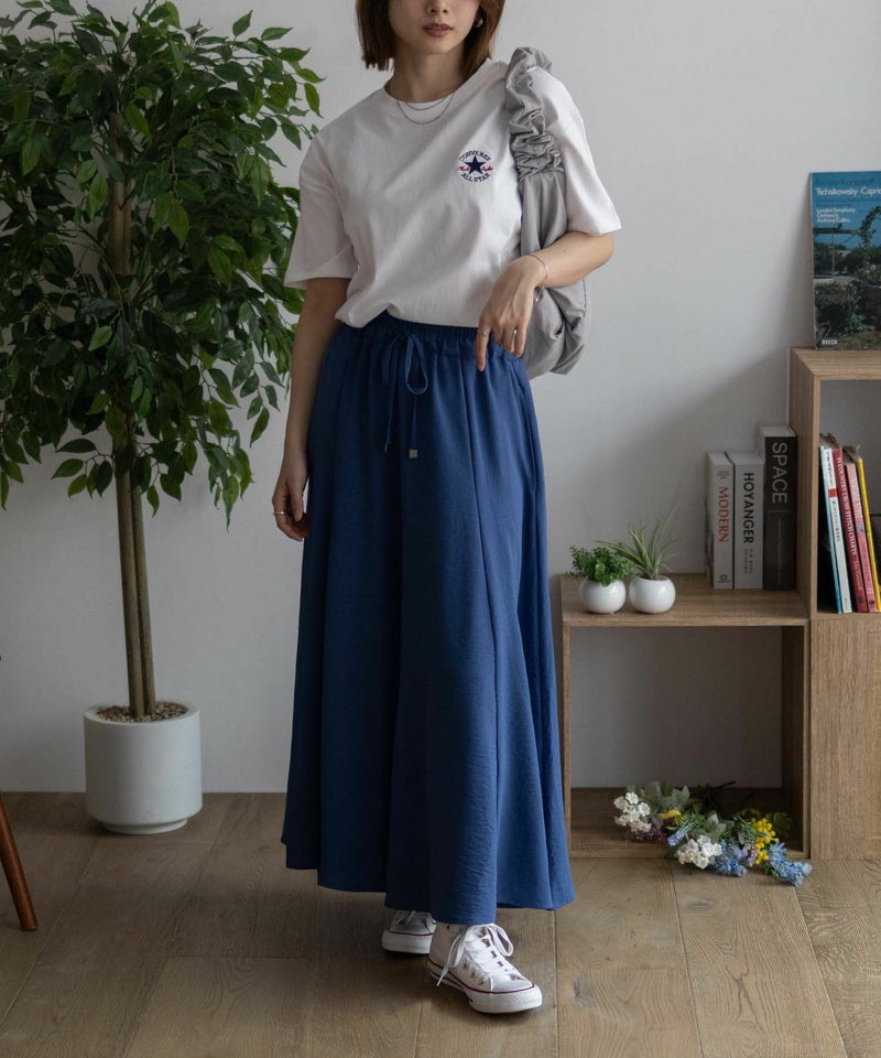 CONVERSE  ワンポイントパッチ刺繍Tシャツ レディース メール便 対応商品商品画像-14