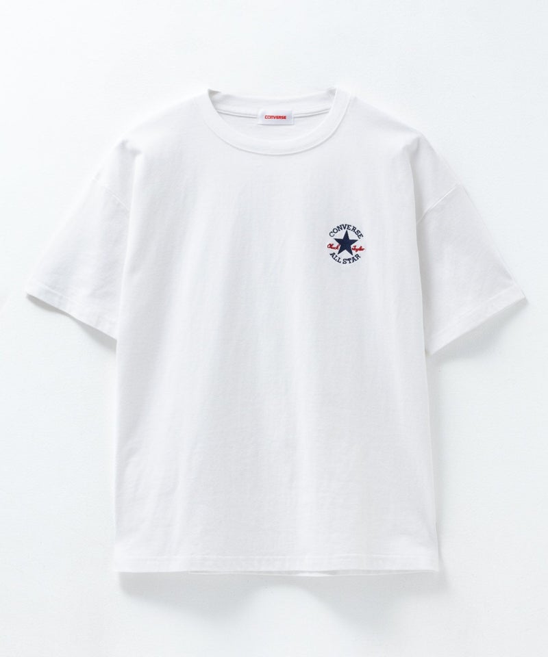 CONVERSE  ワンポイントパッチ刺繍Tシャツ レディース メール便 対応商品商品画像-25