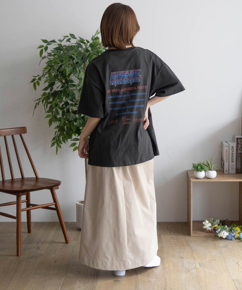 DISCUS プリントビッグTシャツ 人 レディース メール便 対応商品商品画像-26