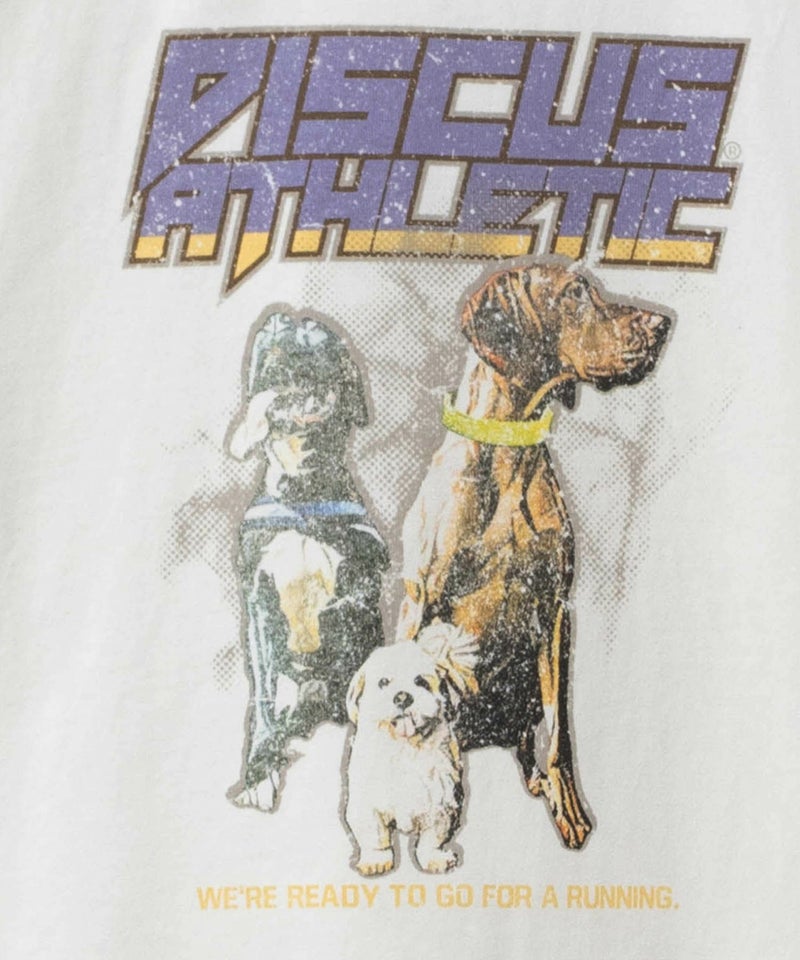DISCUS プリントビッグTシャツ 犬 レディース メール便 対応商品商品画像-20