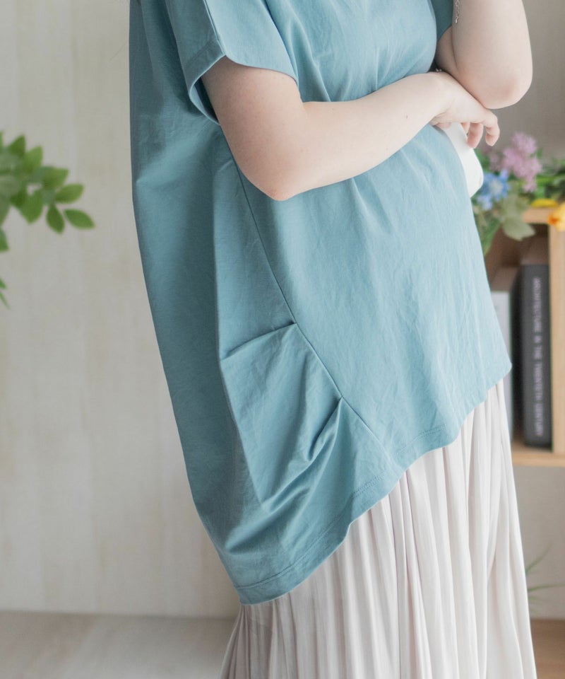 nAvy SARARI 裾タックチュニック レディース メール便 対応商品商品画像-16