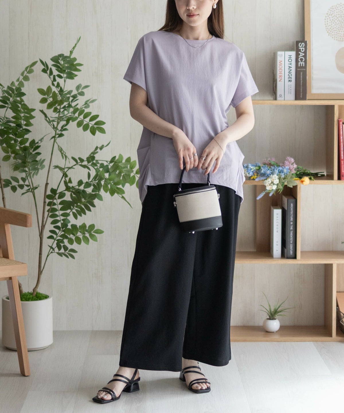 nAvy SARARI 裾タックチュニック レディース ネコポス 対応商品