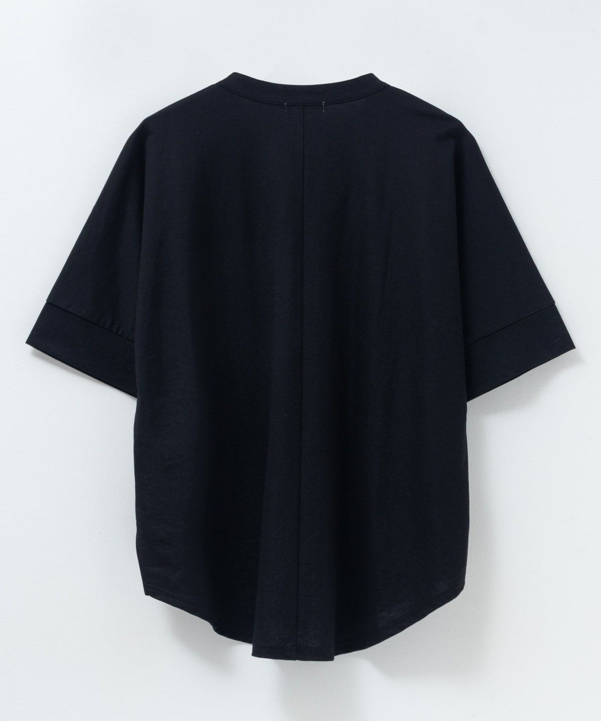 nAvy SARARI スキッパー5分袖ブラウス レディース