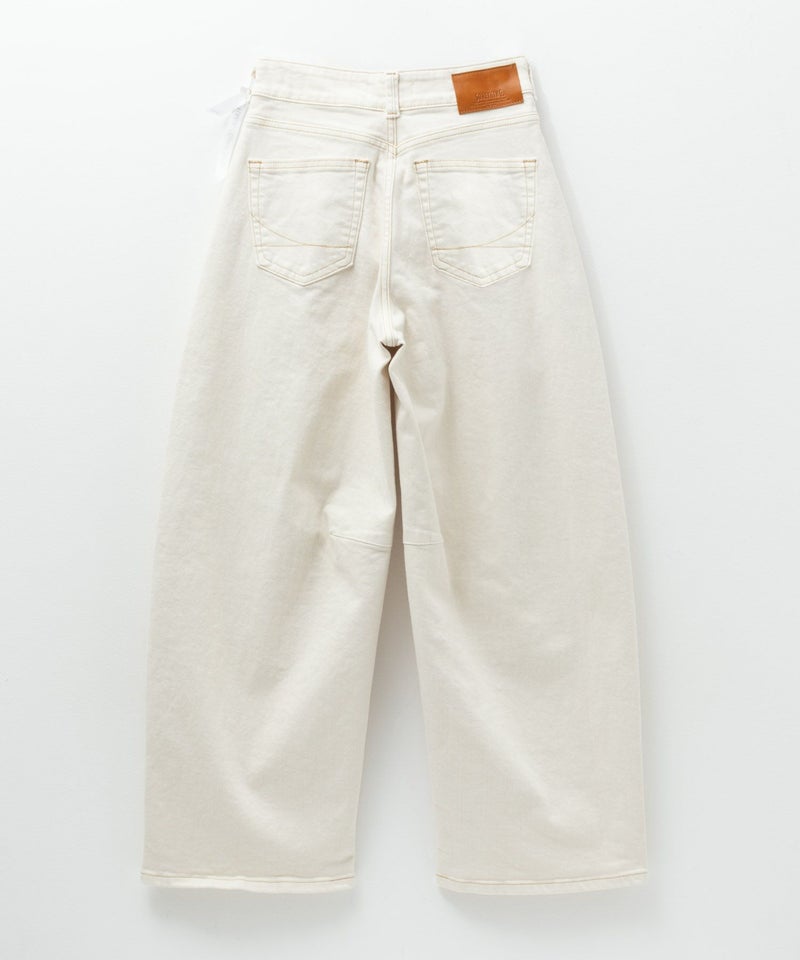 SOMETHING  HANAタックカーブデニムパンツ レディース商品画像-9