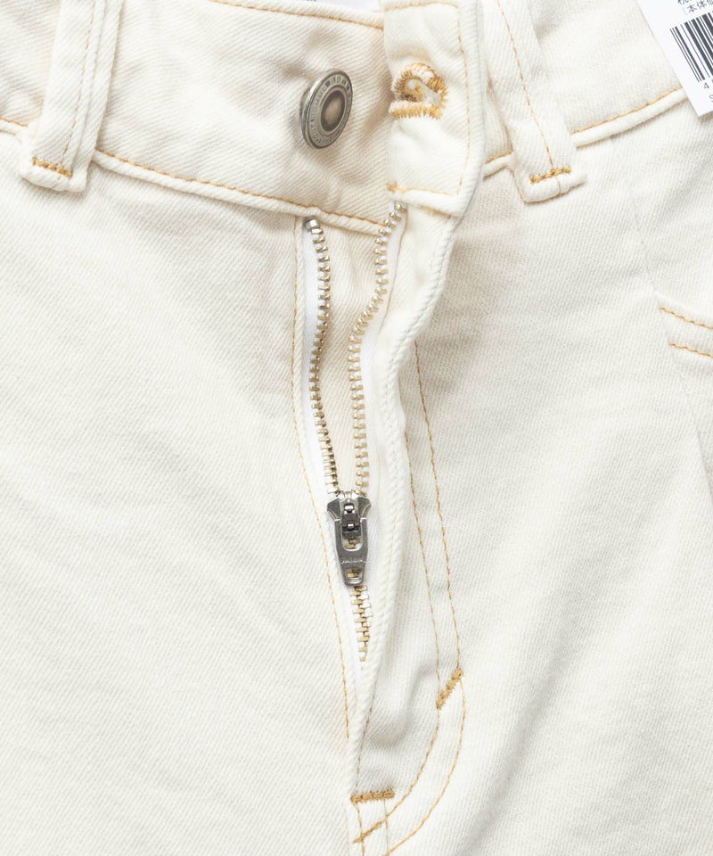 SOMETHING HANAタックカーブデニムパンツ レディース商品画像-18